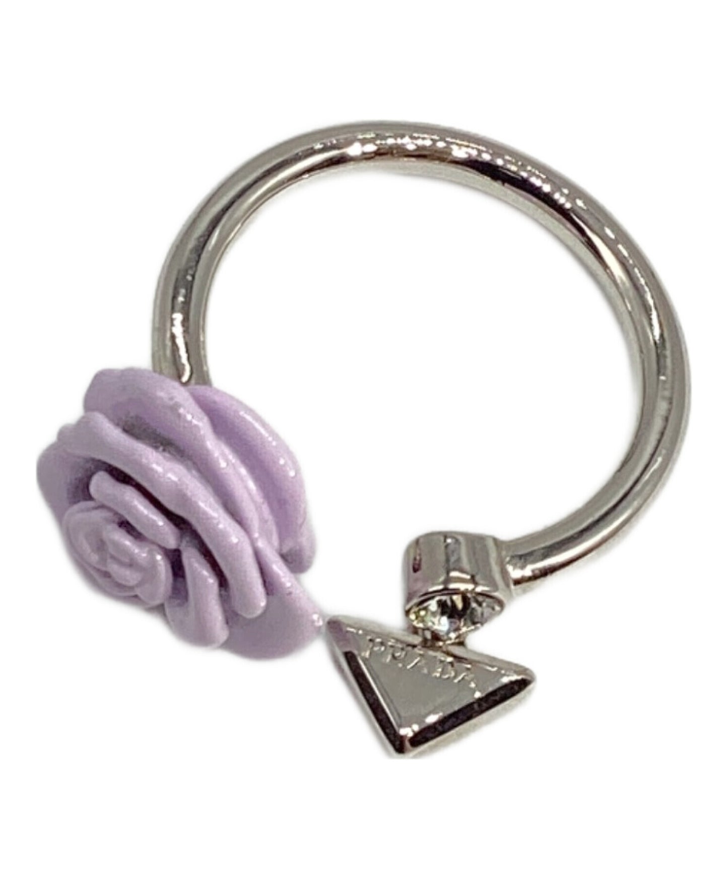 [Pre-owned] PRADA Enameled metal ring