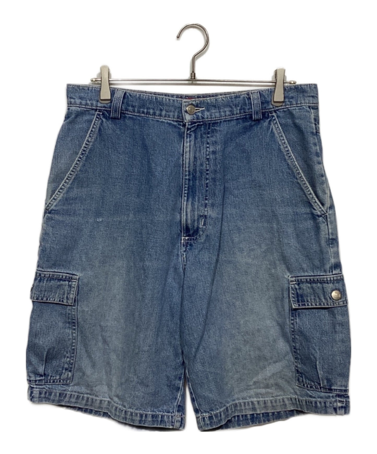 [Pre-owned] stussy half-cargo denim pants