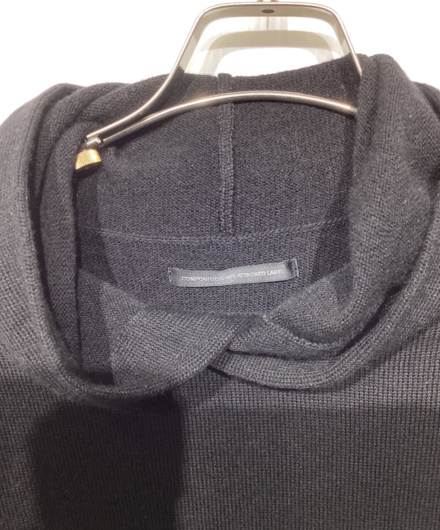 [Pre-owned] Y's Hooded Knit Dress YR-K23-189