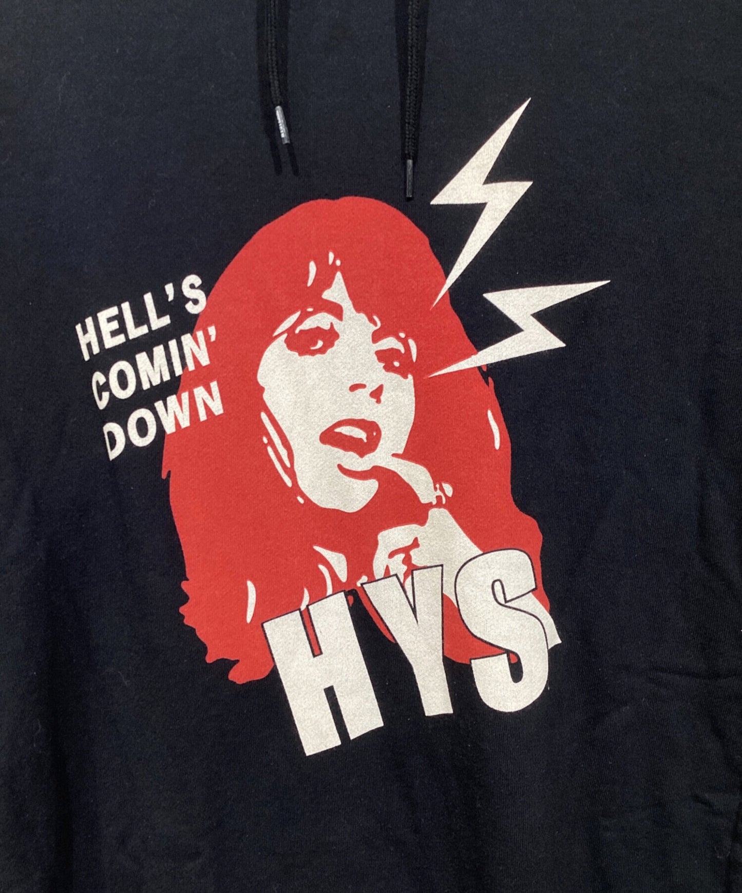 [Pre-owned] Hysteric Glamour HELL' S COMIN' DOWN Hoodie Dress 01233C007