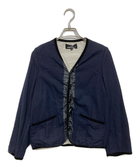[Pre-owned] tricot COMME des GARCONS Velour-Piped Jacket TT-J007