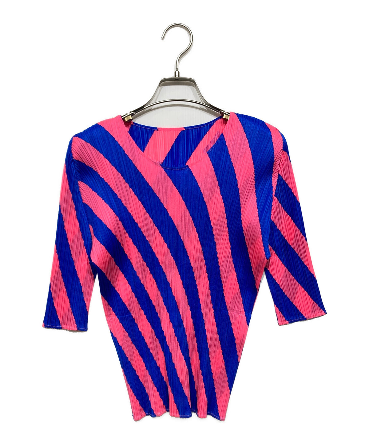 [Pre-owned] PLEATS PLEASE Pleated T-Shirt PP73-JK961