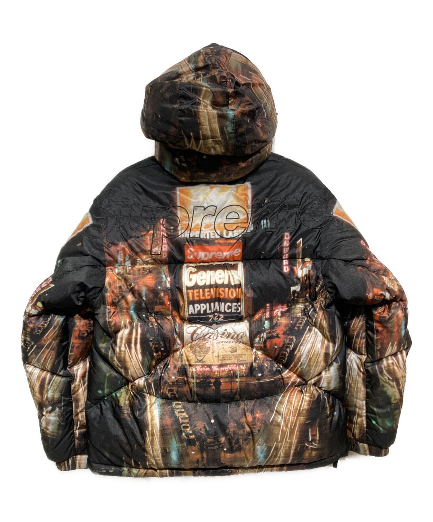 [Pre-owned] SUPREME 800-Fill Half-Zip Hooded Pullover ND522051