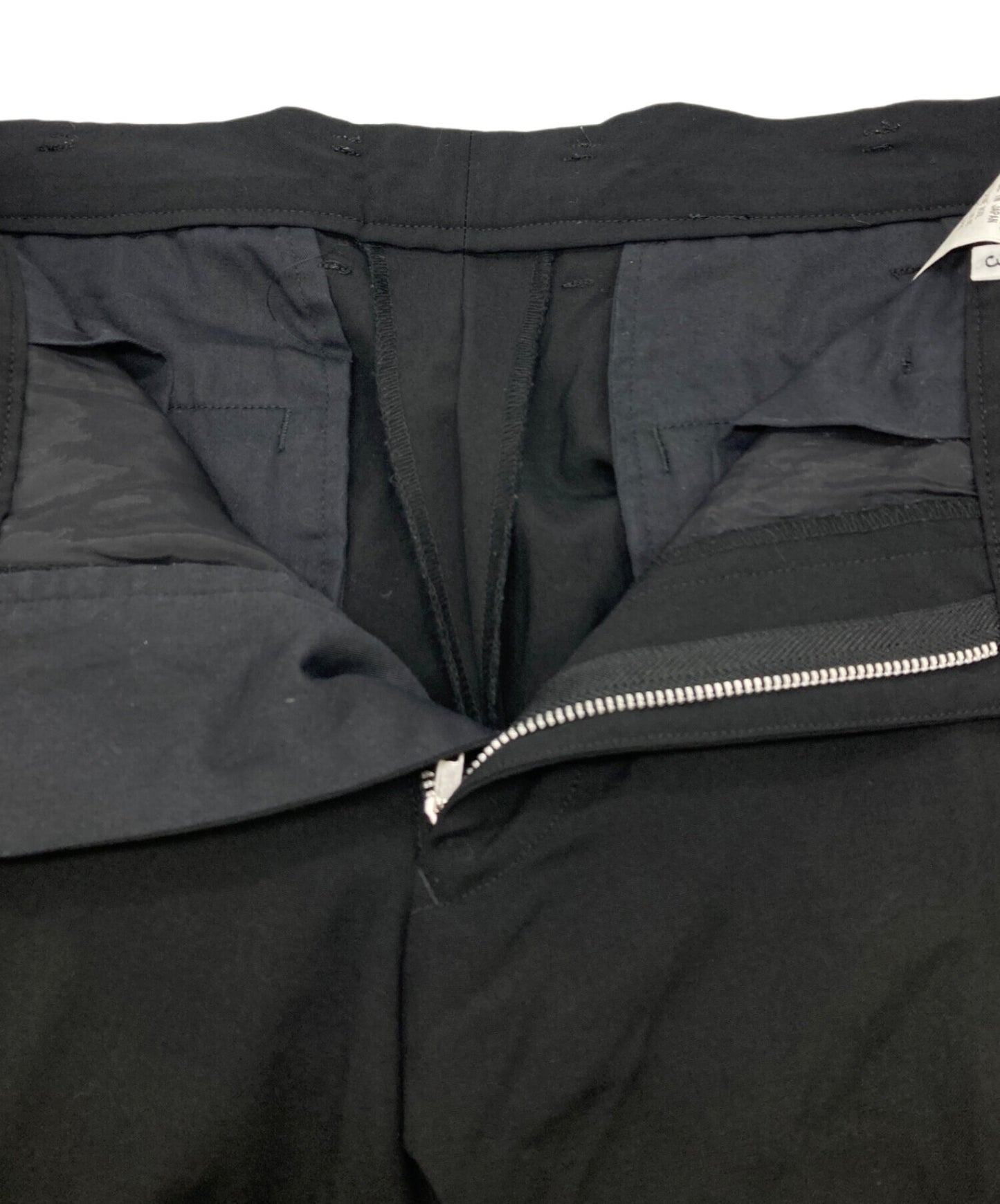 [Pre-owned] Y'S YOHJI YAMAMOTO Zip design wool pants MR-P09-102