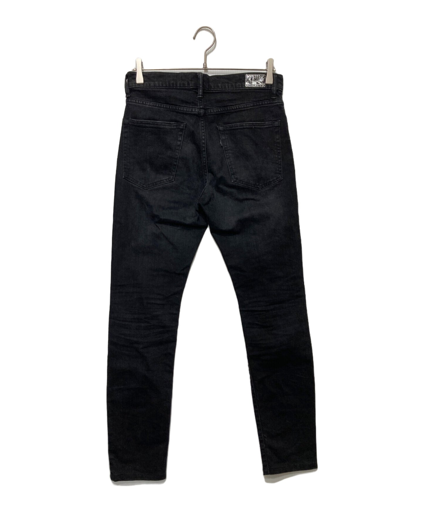 [Pre-owned] Hysteric Glamour KPR processed slim denim pants 02231AP02