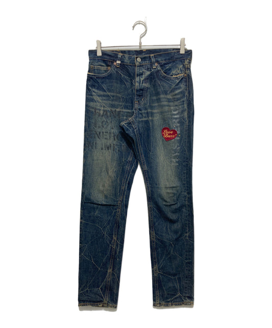 [Pre-owned] Hysteric Glamour Patched KINKY Denim Pants 2AP-4701