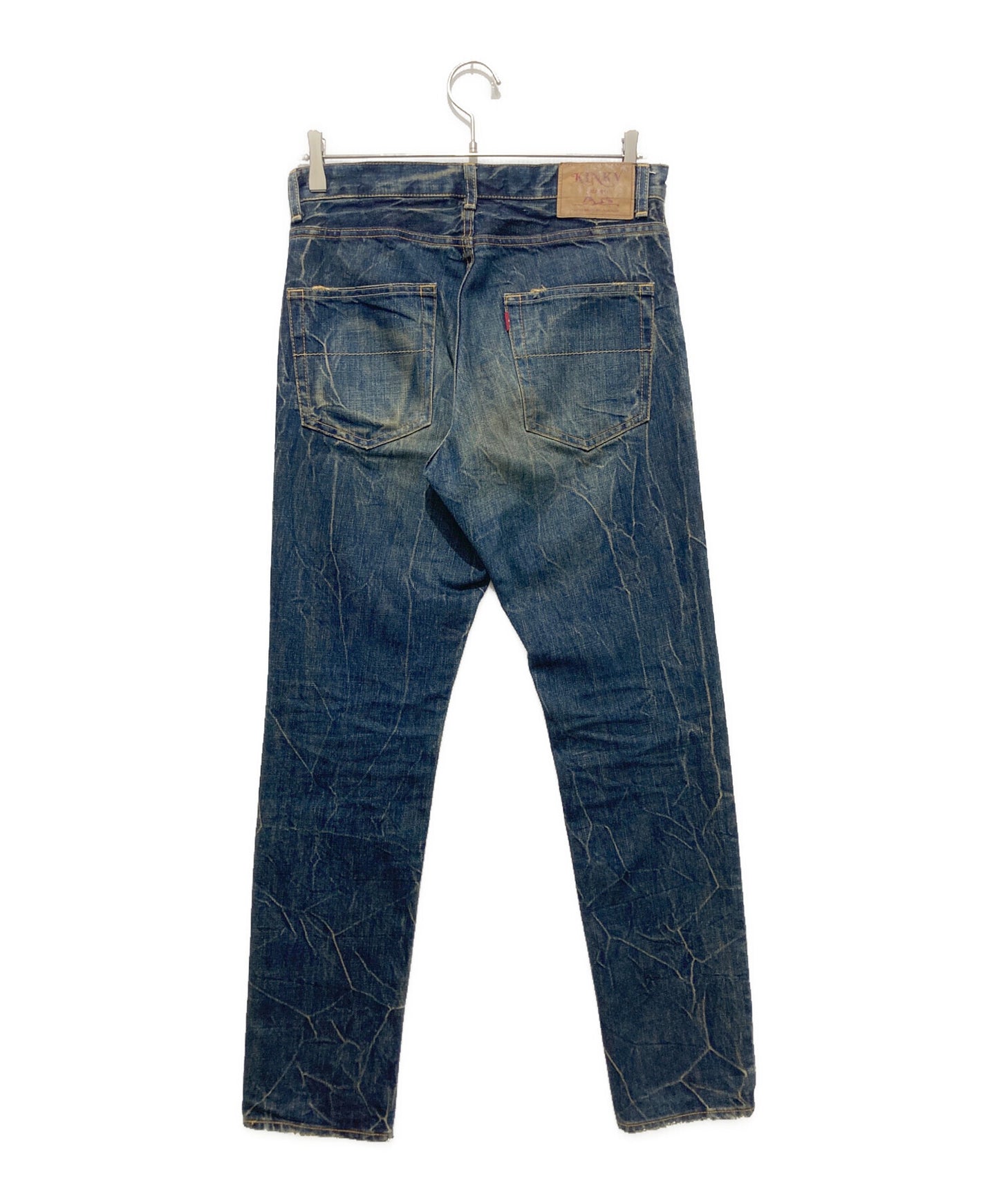 [Pre-owned] Hysteric Glamour Patched KINKY Denim Pants 2AP-4701