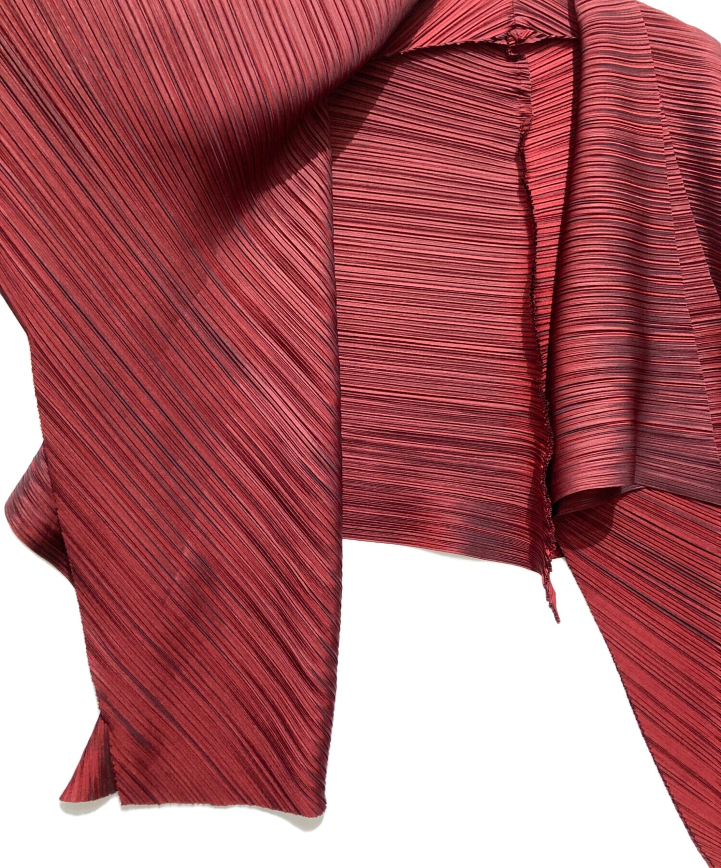 [Pre-owned] ISSEY MIYAKE pleated cardigan IM99-FD770