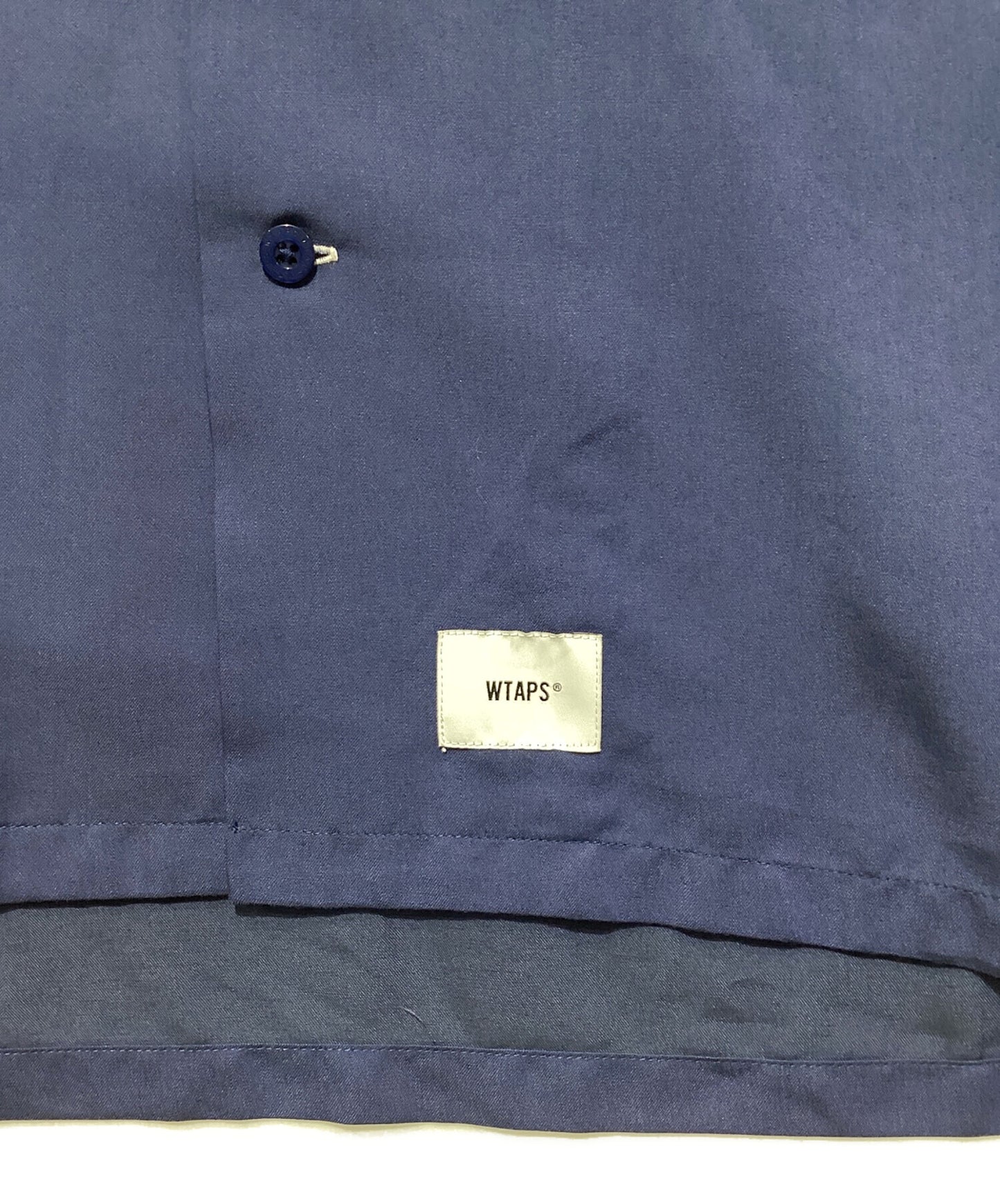 [Pre-owned] WTAPS KINGPIN / SS / VCPL. TWILL. open collar short sleeve shirt WUT 241TQDT-SHM07