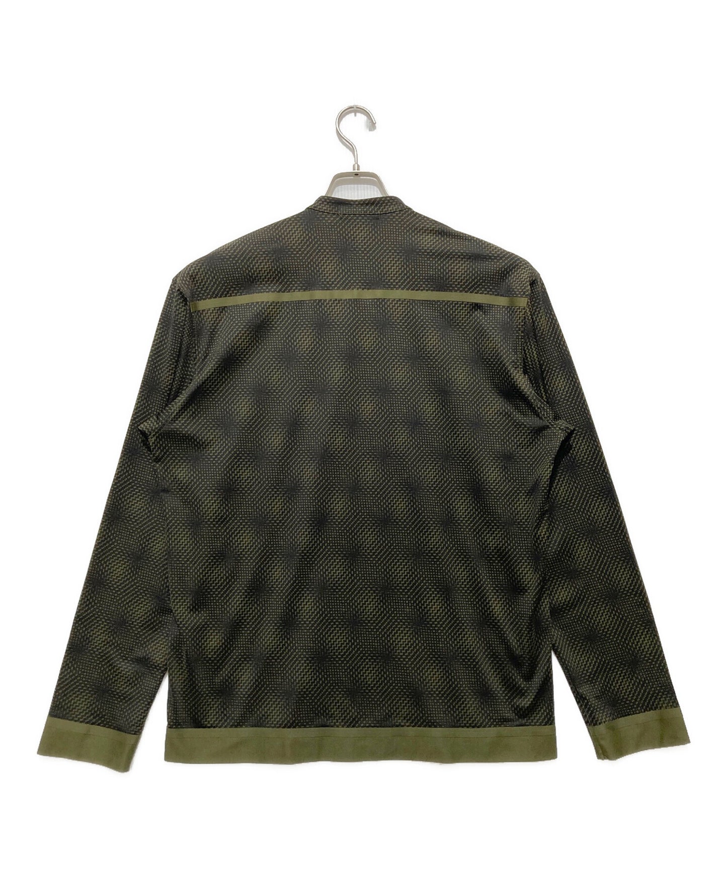 [Pre-owned] ISSEY MIYAKE 00AW Double-zip jacket with all-over pattern ME03JL417