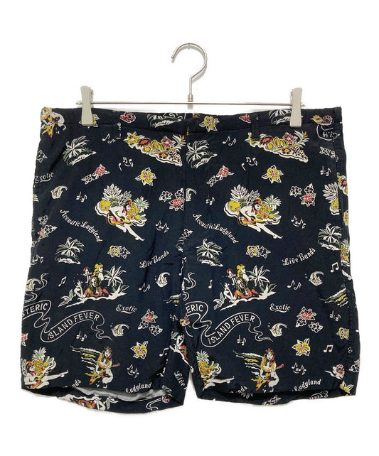 [Pre-owned] Hysteric Glamour Girl Print Rayon Half Pants