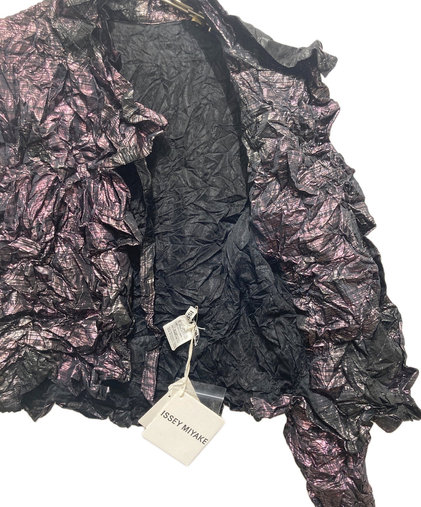 [Pre-owned] ISSEY MIYAKE creased jacket IM03FD733