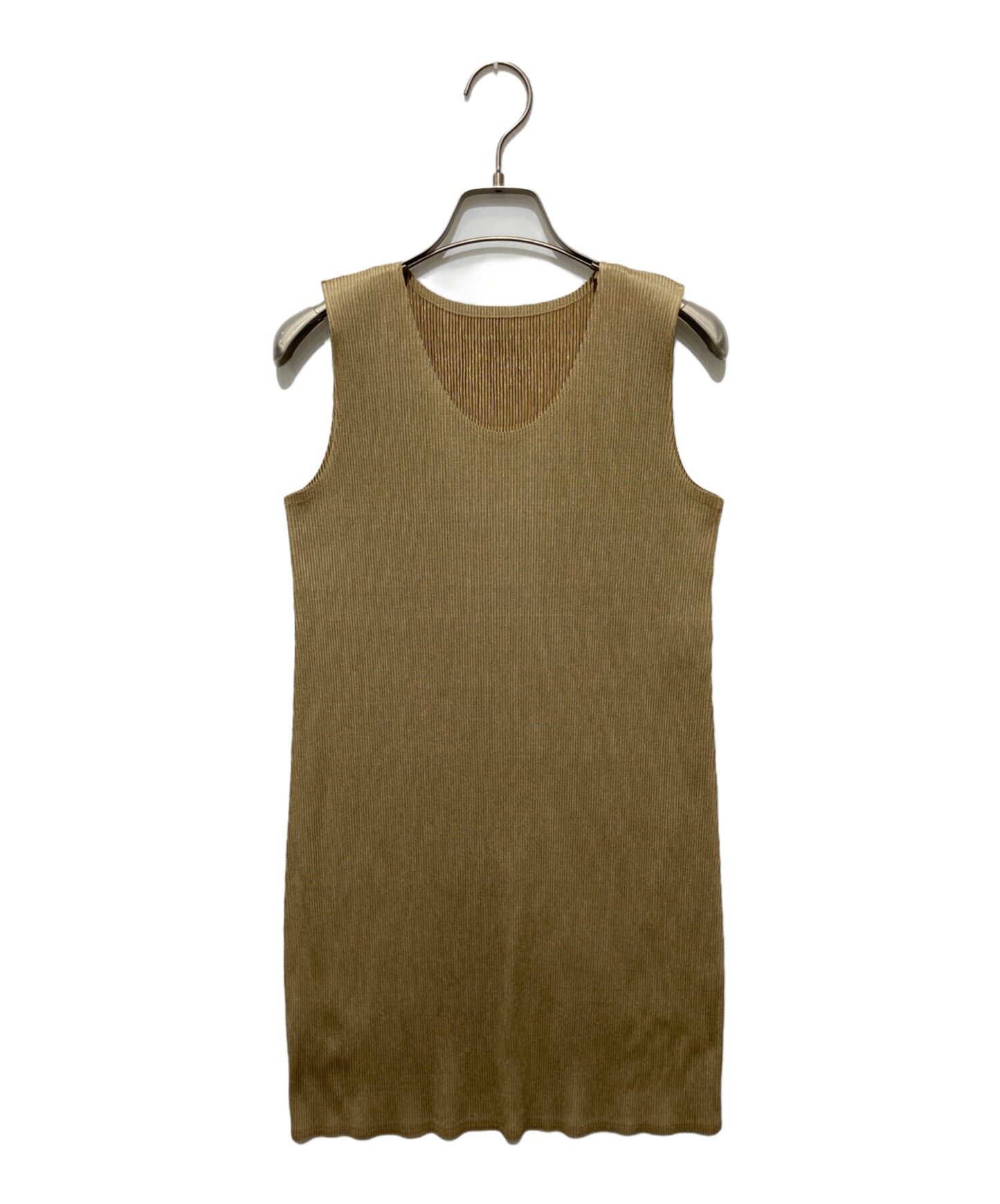 [Pre-owned] PLEATS PLEASE ISSEI MIYAKE Sleeveless Pleated Dress PP33-FT264