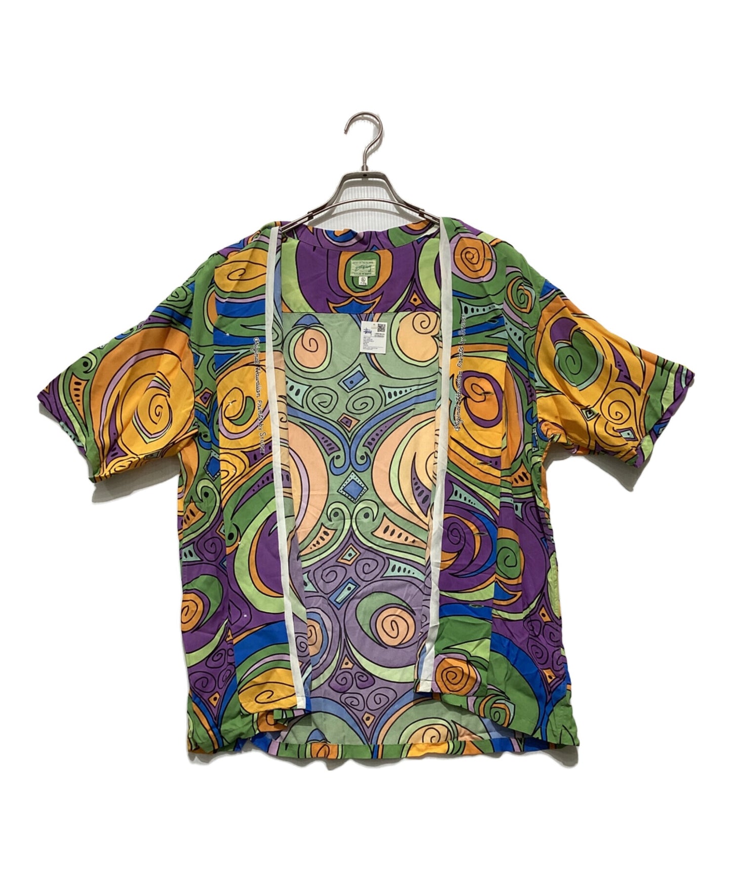 [Pre-owned] stussy Laugh in Aloha shirt / Laugh in Aloha shirt / All over patterned open collar shirt