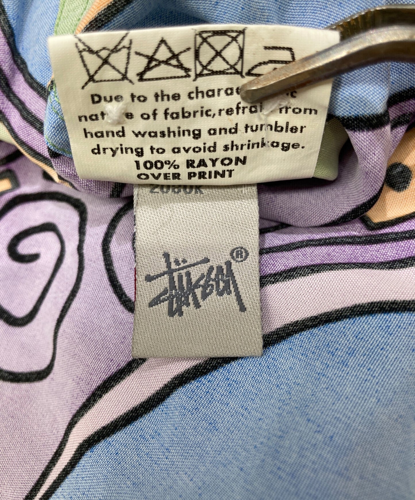 [Pre-owned] stussy Laugh in Aloha shirt / Laugh in Aloha shirt / All over patterned open collar shirt