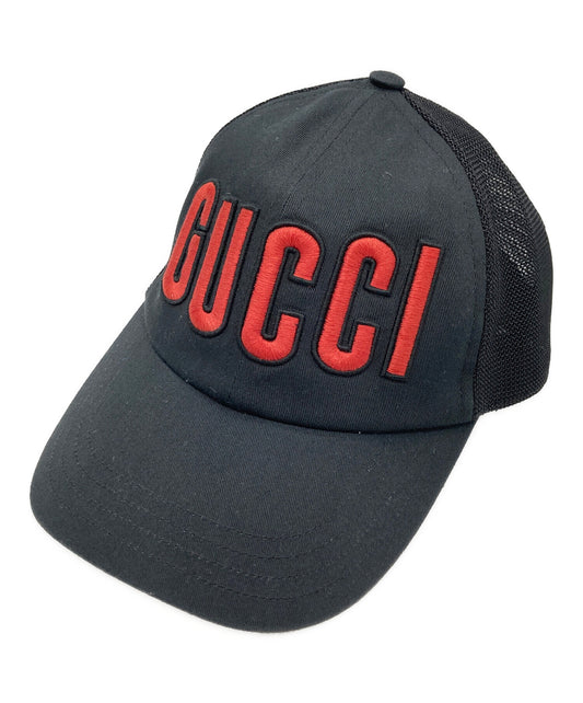 [Pre-owned] GUCCI Logo Mesh Cap 701324 4HAOY