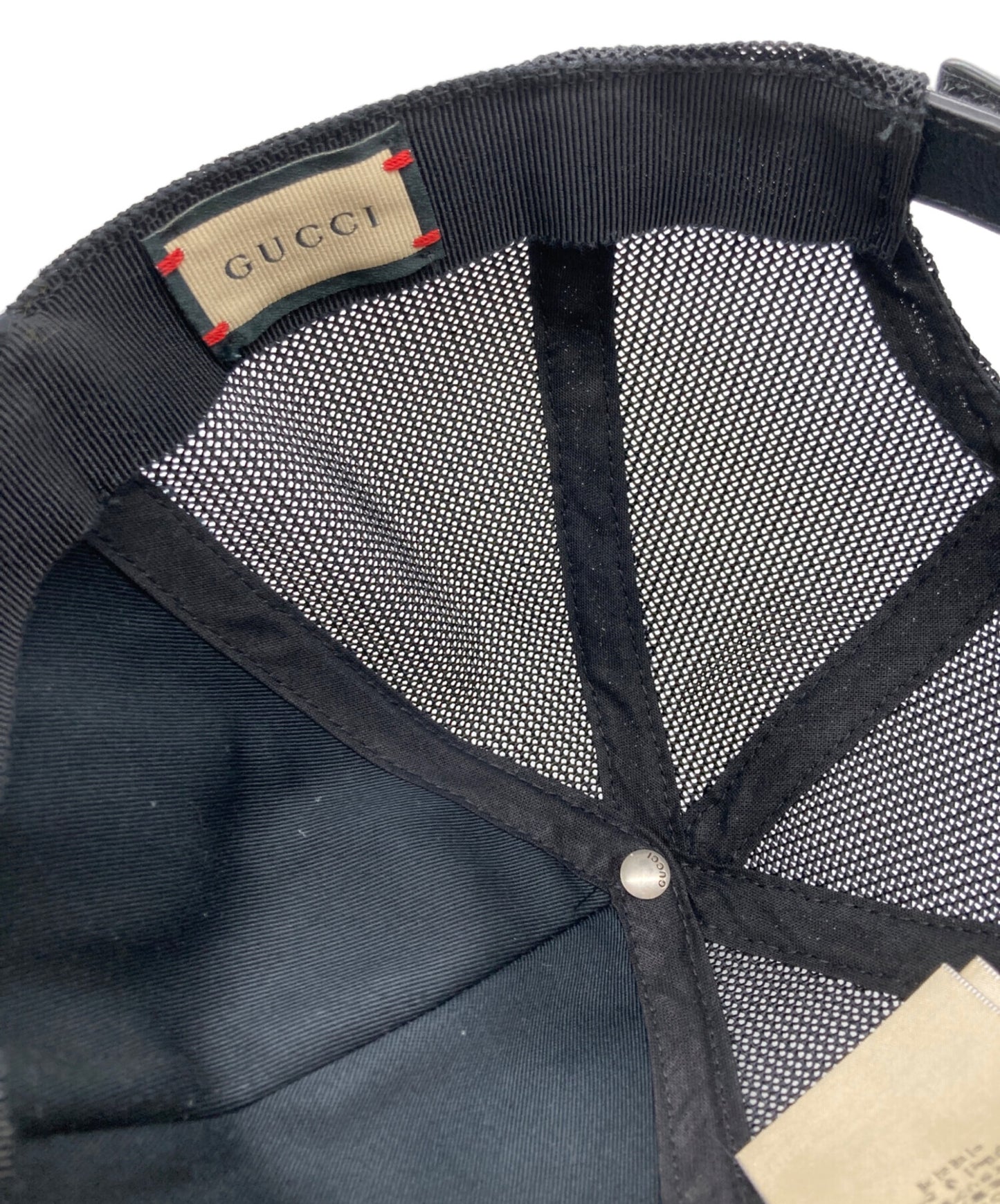 [Pre-owned] GUCCI Logo Mesh Cap 701324 4HAOY