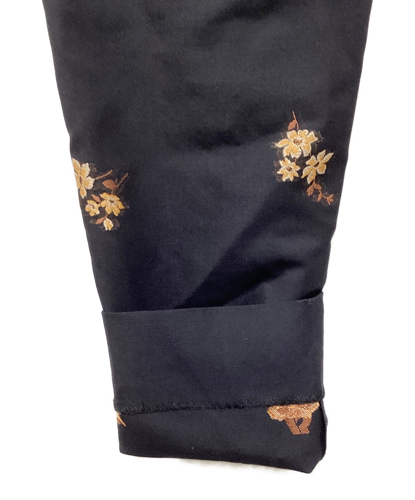 [Pre-owned] COMME des GARCONS HOMME PLUS 25SS Flower Embroidery Pants PO-P013