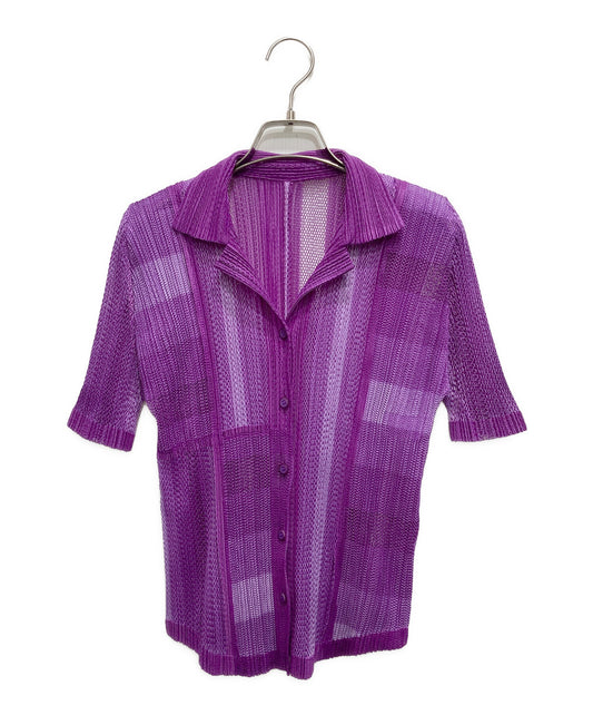 [Pre-owned] PLEATS PLEASE pleated shirt PP71-JJ722