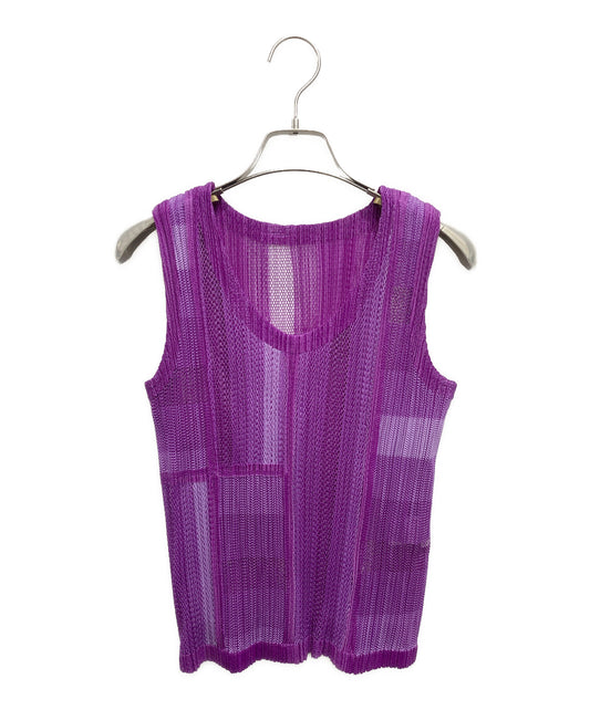 [Pre-owned] PLEATS PLEASE Pleated sleeveless cut and sewn PP71-JK721