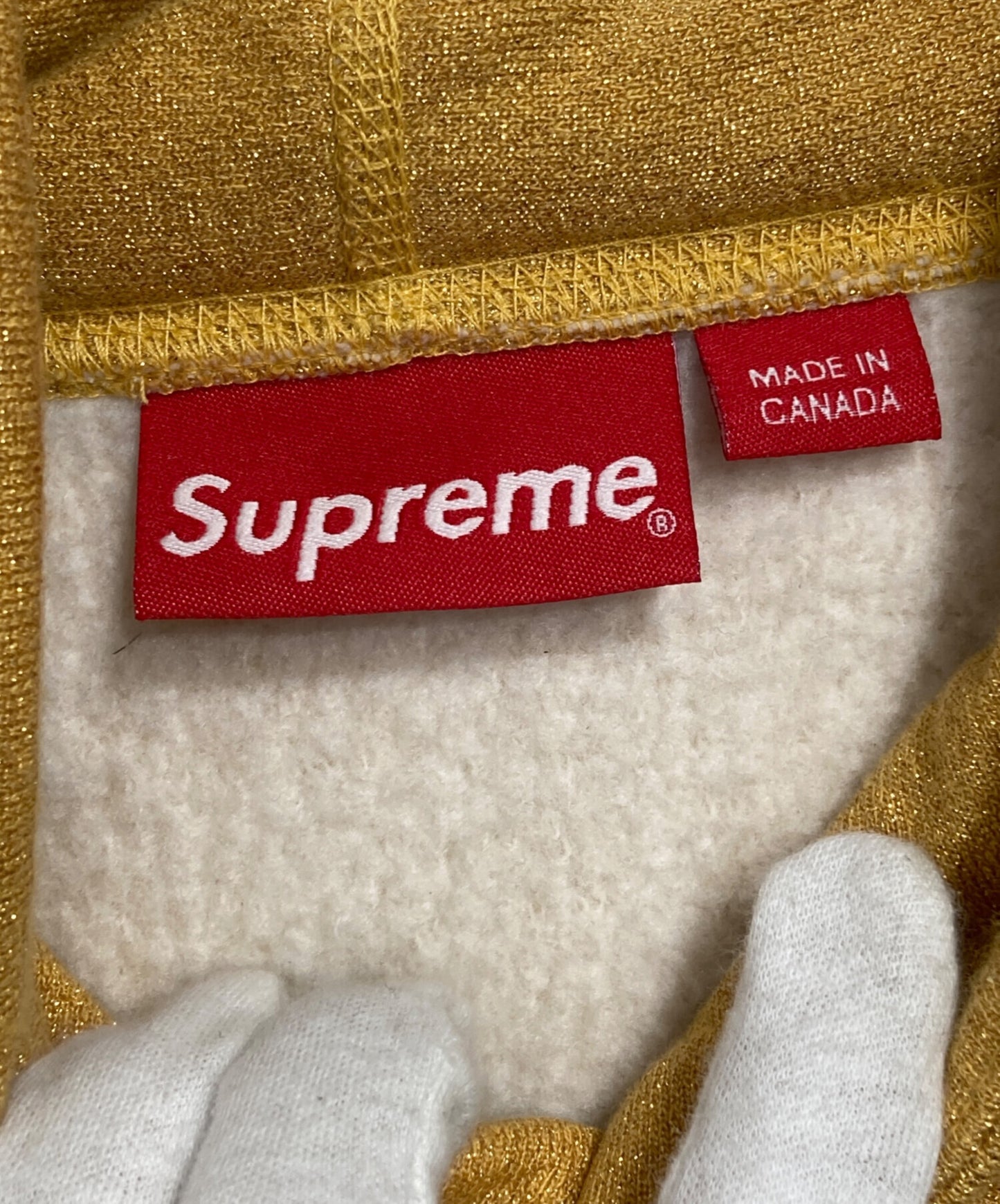 [Pre-owned] SUPREME Glitter Arc Hooded Sweatshirt