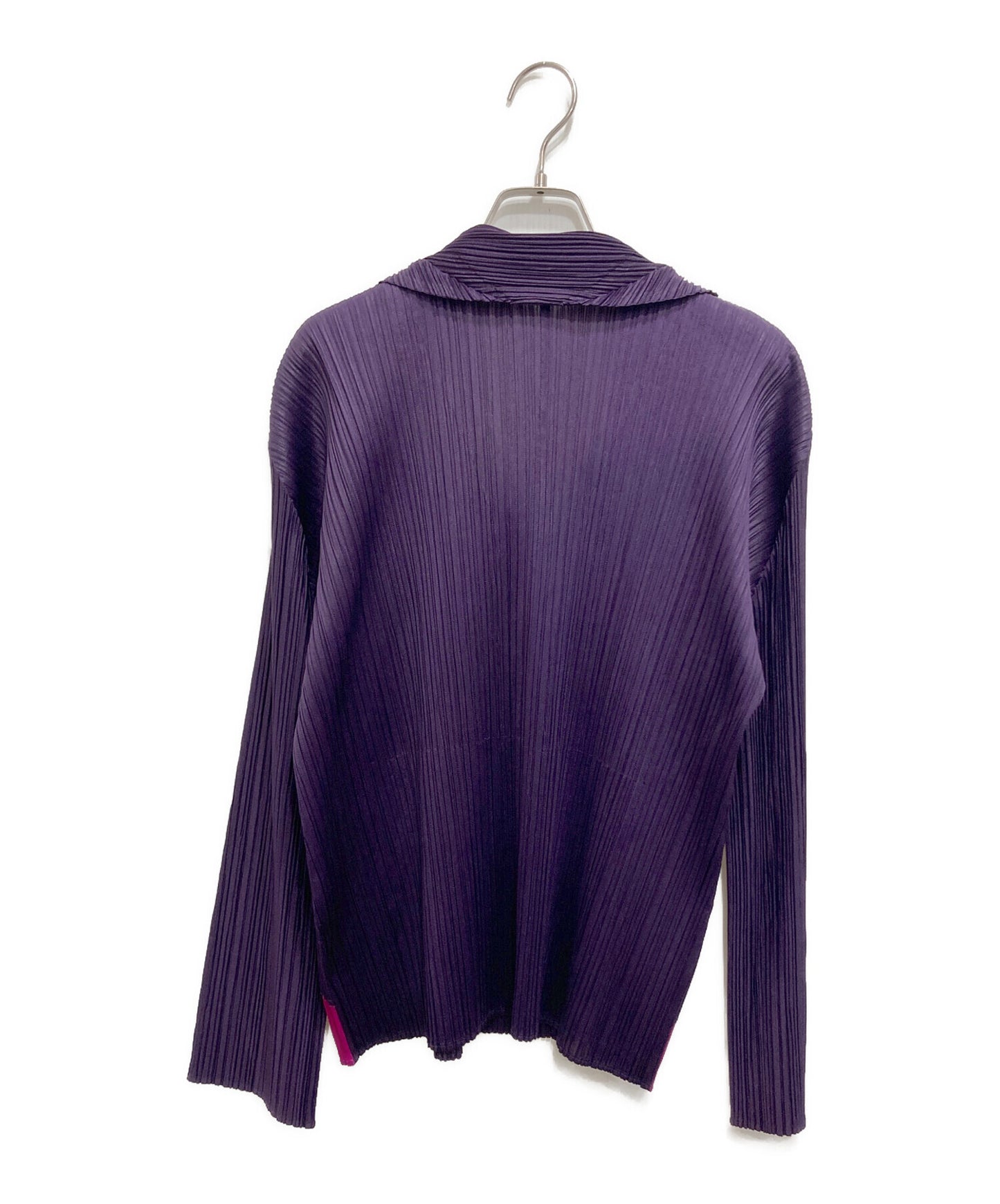 [Pre-owned] PLEATS PLEASE pleated cardigan PP43-JD874