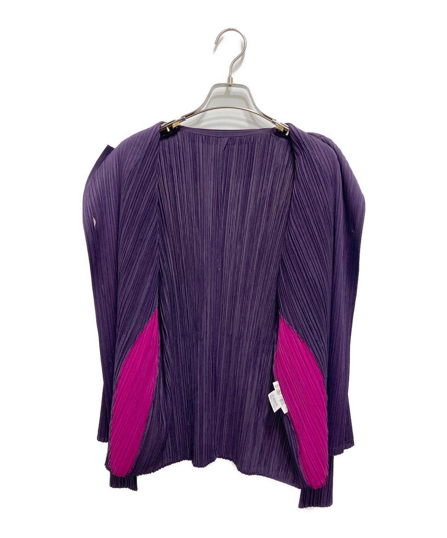 [Pre-owned] PLEATS PLEASE pleated cardigan PP43-JD874