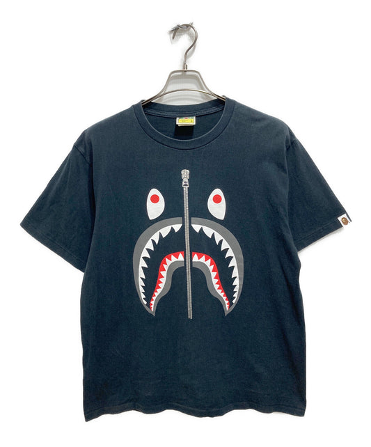 [Pre-owned] A BATHING APE Shark Print T-Shirt 001TEH801003M