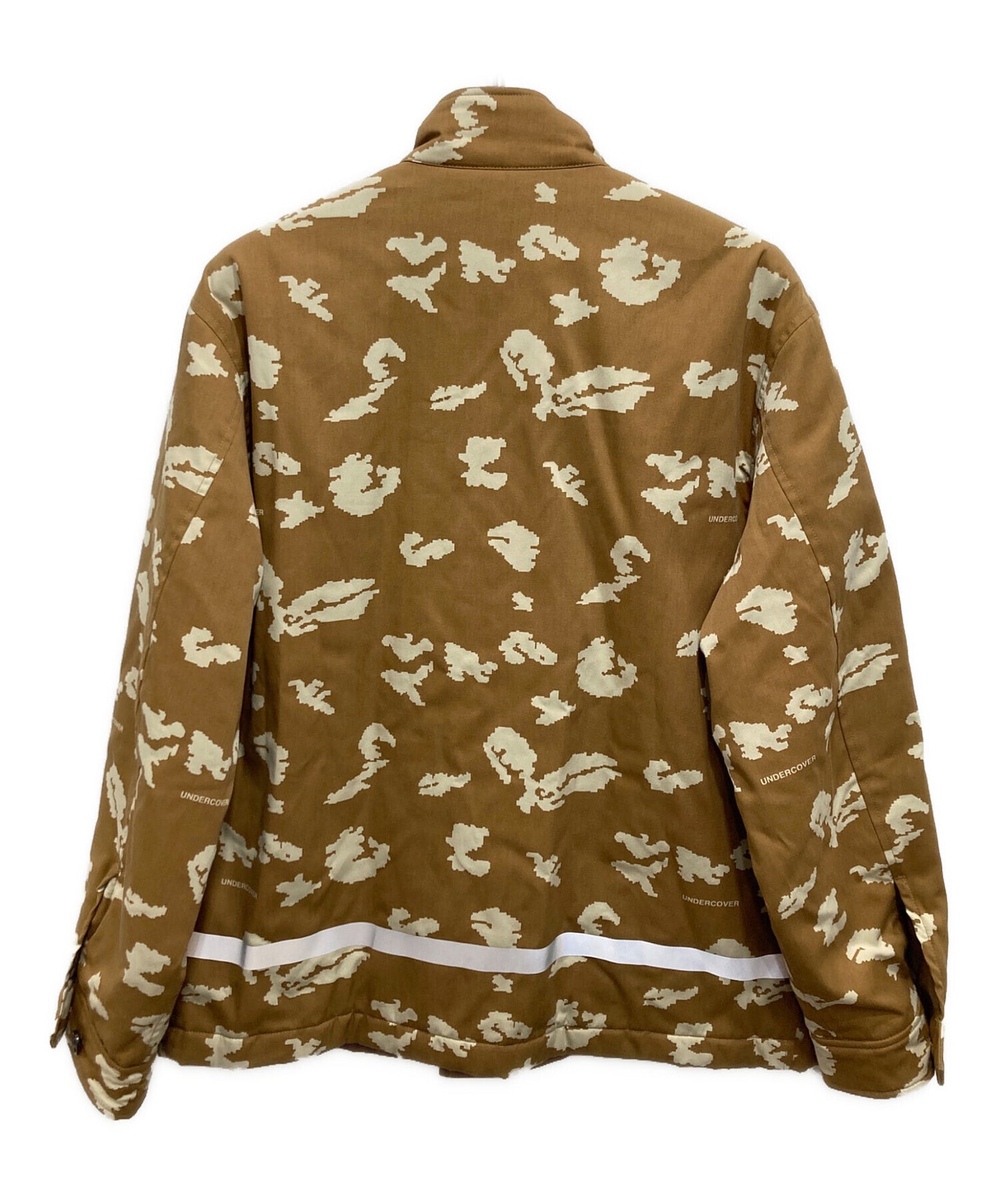 [Pre-owned] UNDERCOVER 22AW Digital Camo Allover Pattern T/C Twill Stand Collar BZ UC2B4202-2