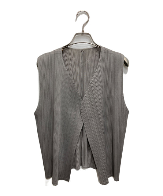 [Pre-owned] PLEATS PLEASE pleated vest PP04-JE621