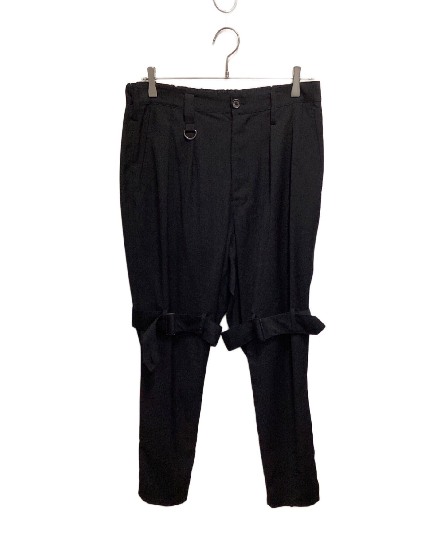 [Pre-owned] syte yohji yamamoto PE/GABARDINE BELTED BANDAGE PANTS UB-P07-901