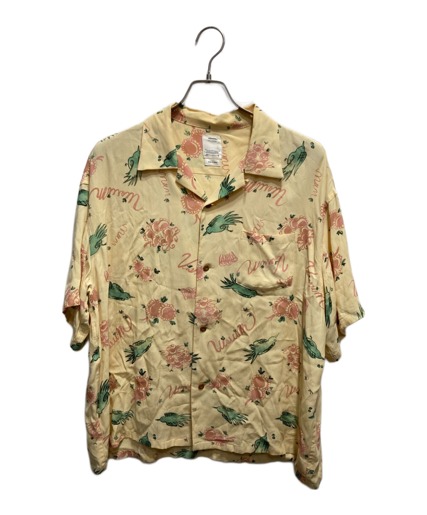 [Pre-owned] VISVIM WALLIS SHIRT S/S SUNNYBIRD 0122105011017