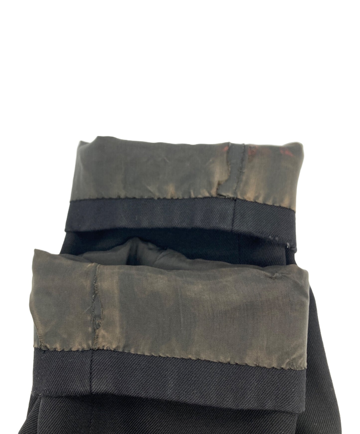 [Pre-owned] ISSEY MIYAKE 80s brush tag collarless jacket JG33687