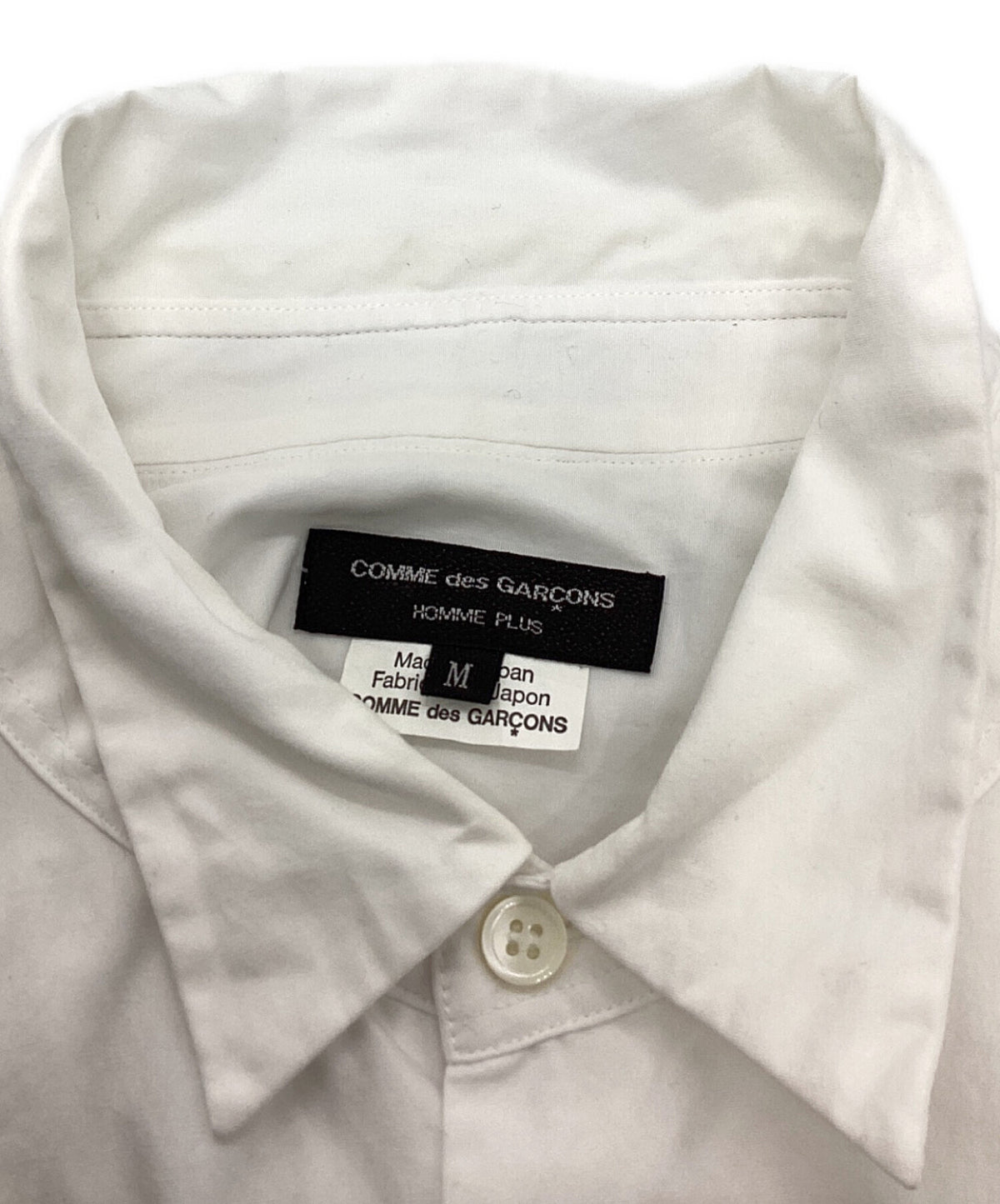 [Pre-owned] COMME des GARCONS HOMME PLUS AD2014 cut-off design shirt PO-B049