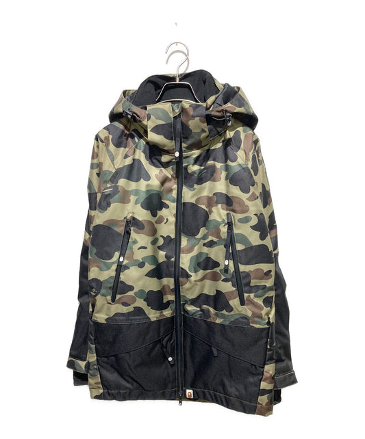 [Pre-owned] A BATHING APE 1ST CAMO SNOWBOARD JACKET 001hjd701001x