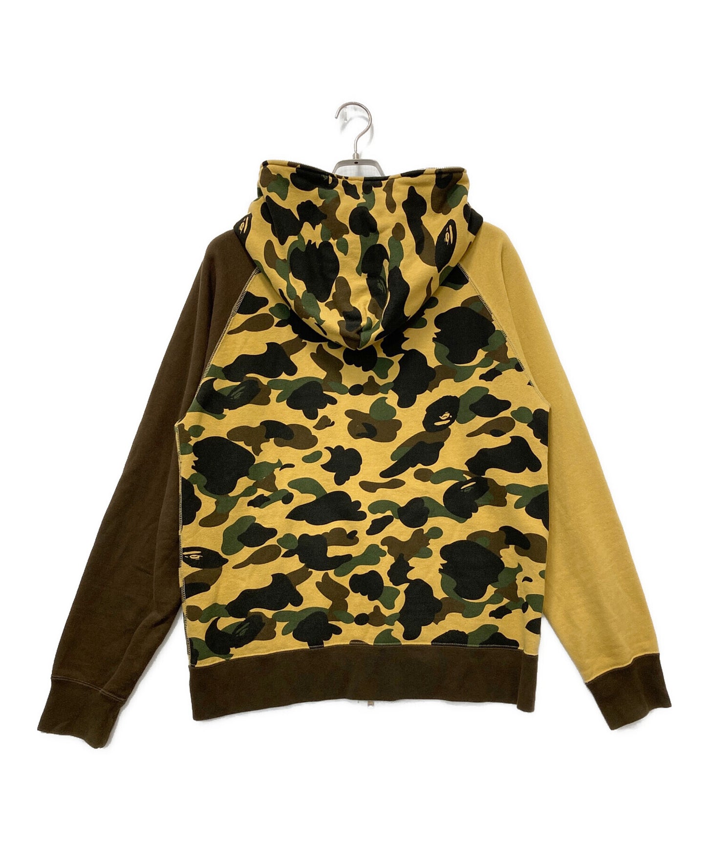 [Pre-owned] A BATHING APE A BATHING APE Camo Pattern Full Zip Hoodie 001zpj301015m