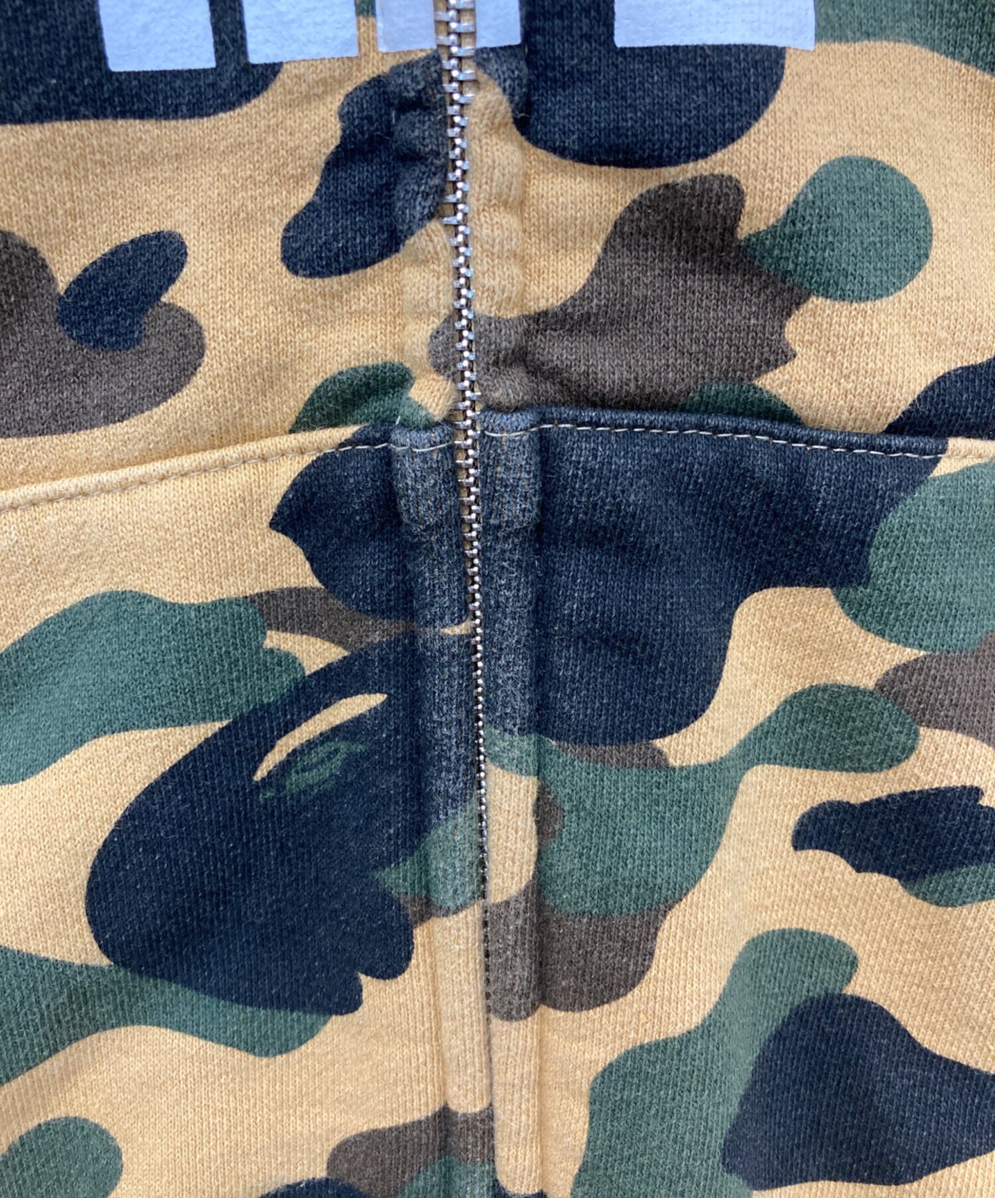 [Pre-owned] A BATHING APE A BATHING APE Camo Pattern Full Zip Hoodie 001zpj301015m