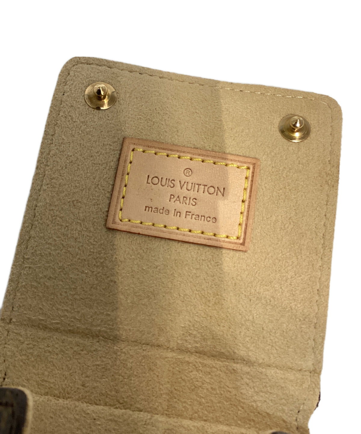 [Pre-owned] LOUIS VUITTON Monogram Jewelry Case