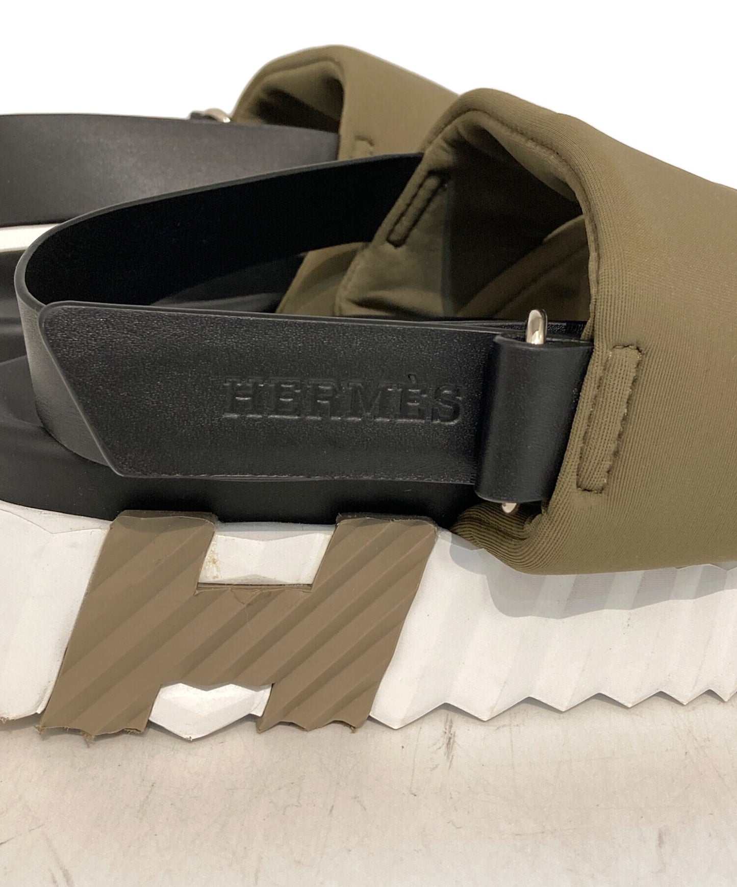 [Pre-owned] HERMES Electric sports sandals RG231830ZH