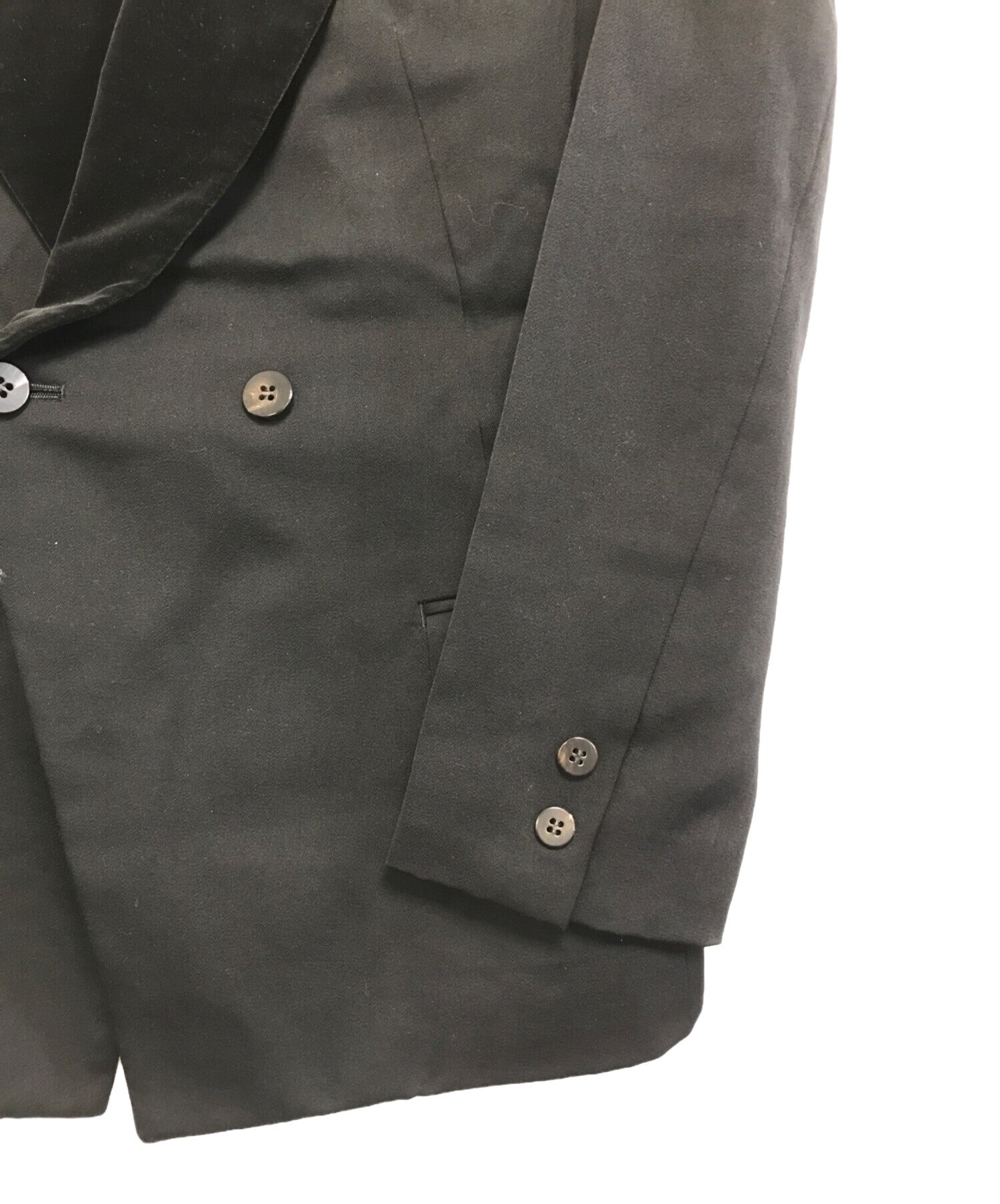 Pre-owned] tricot COMME des GARCONS 80's Switched Double Tailored