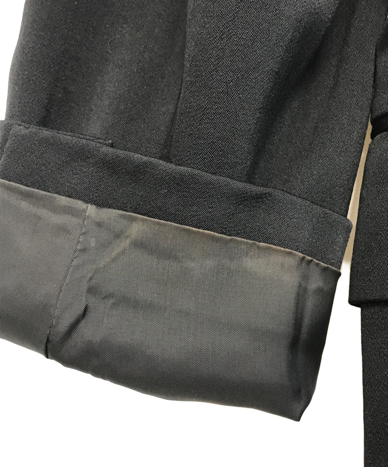 Pre-owned] tricot COMME des GARCONS 80's Switched Double Tailored