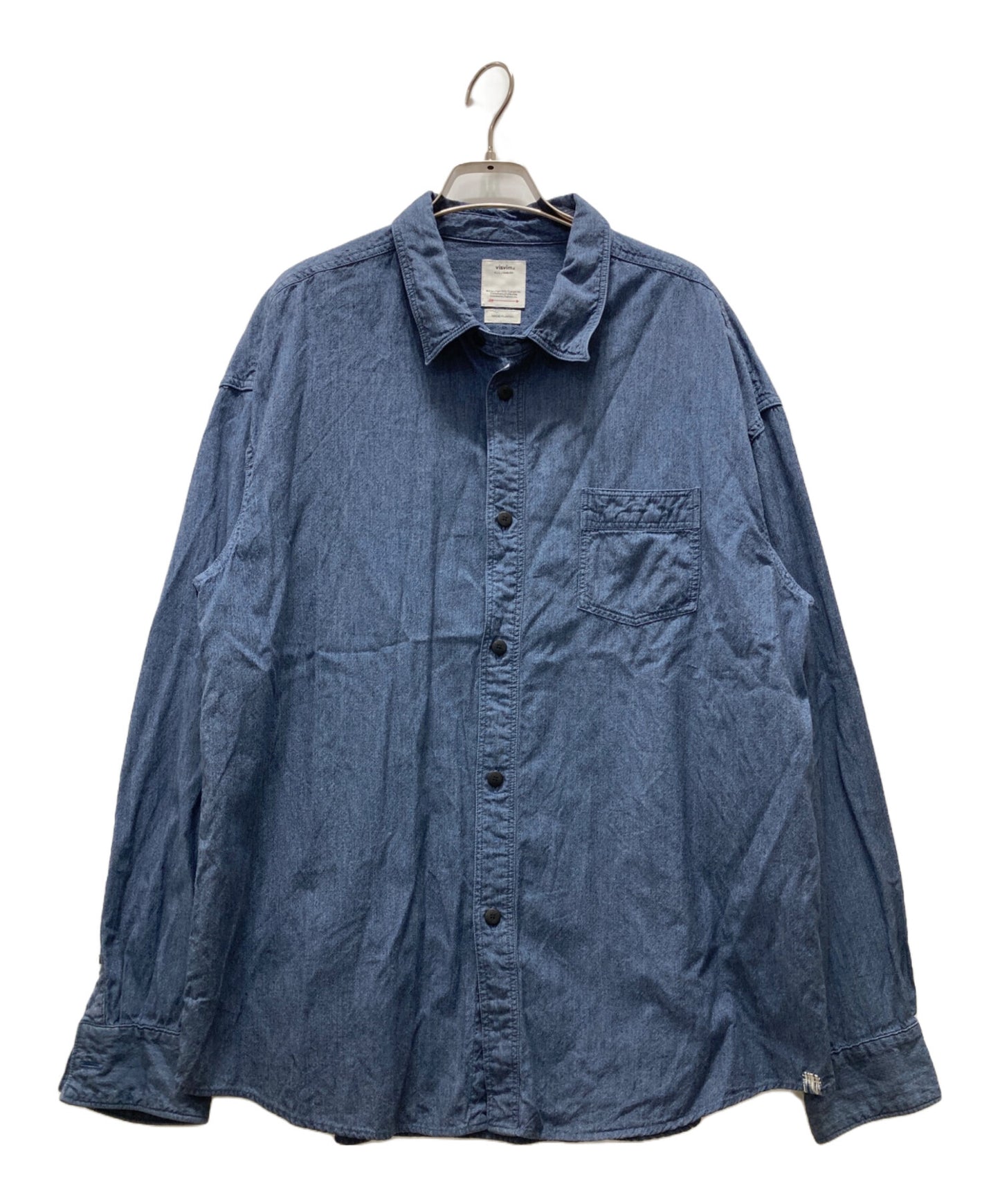 [Pre-owned] VISVIM 1920 CHAMBRAY L/S (C/SI) 0125105011022