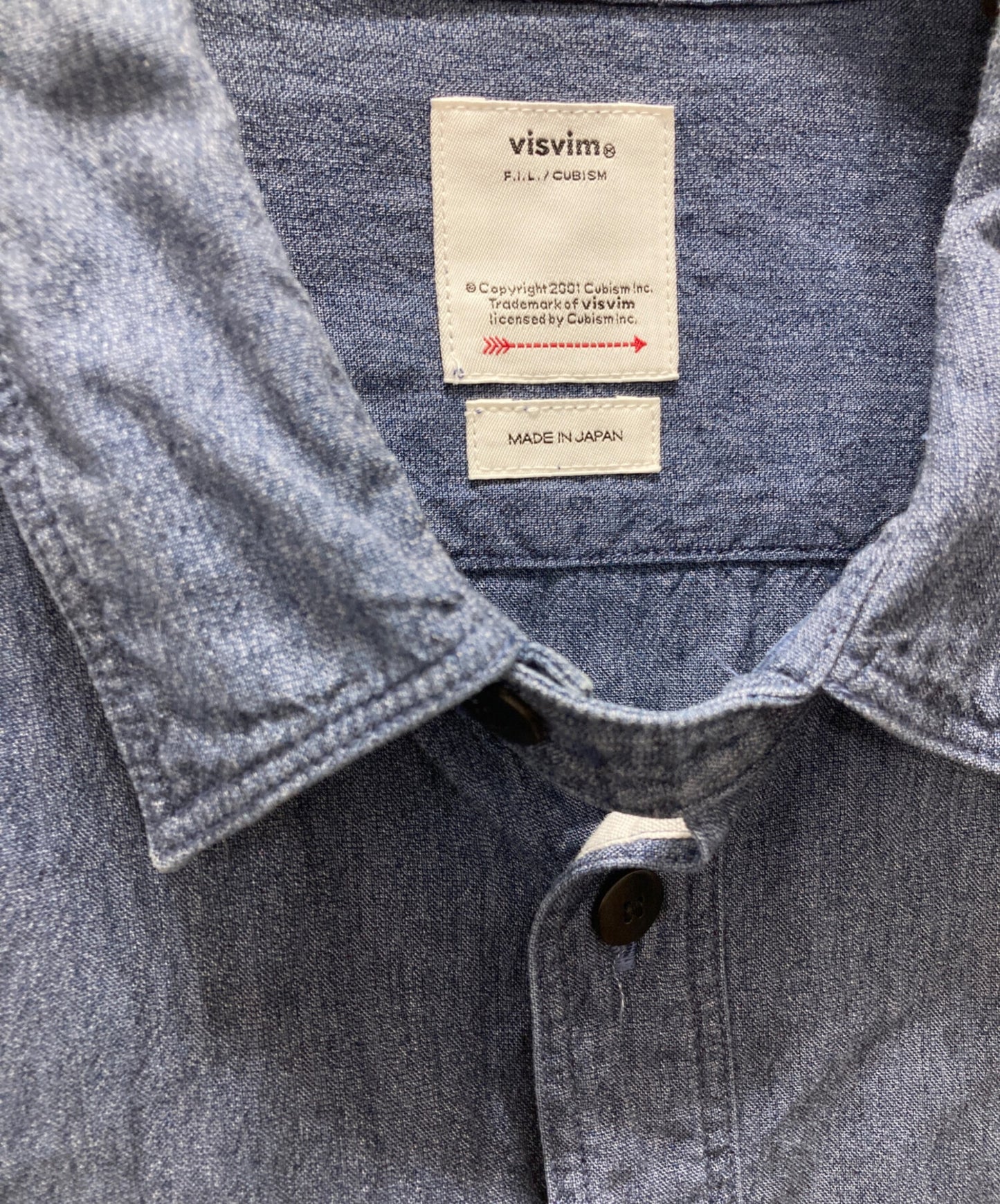 [Pre-owned] VISVIM 1920 CHAMBRAY L/S (C/SI) 0125105011022