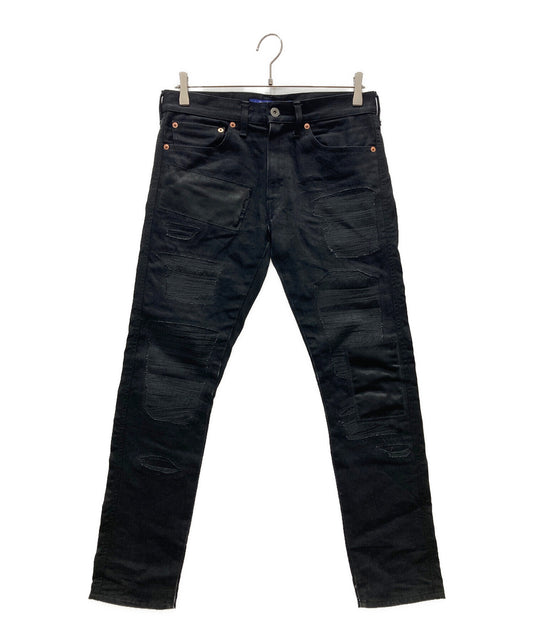 [Pre-owned] COMME des GARCONS JUNYA WATANABE MAN Wooled Skin Paneled Denim Pants WP-P039