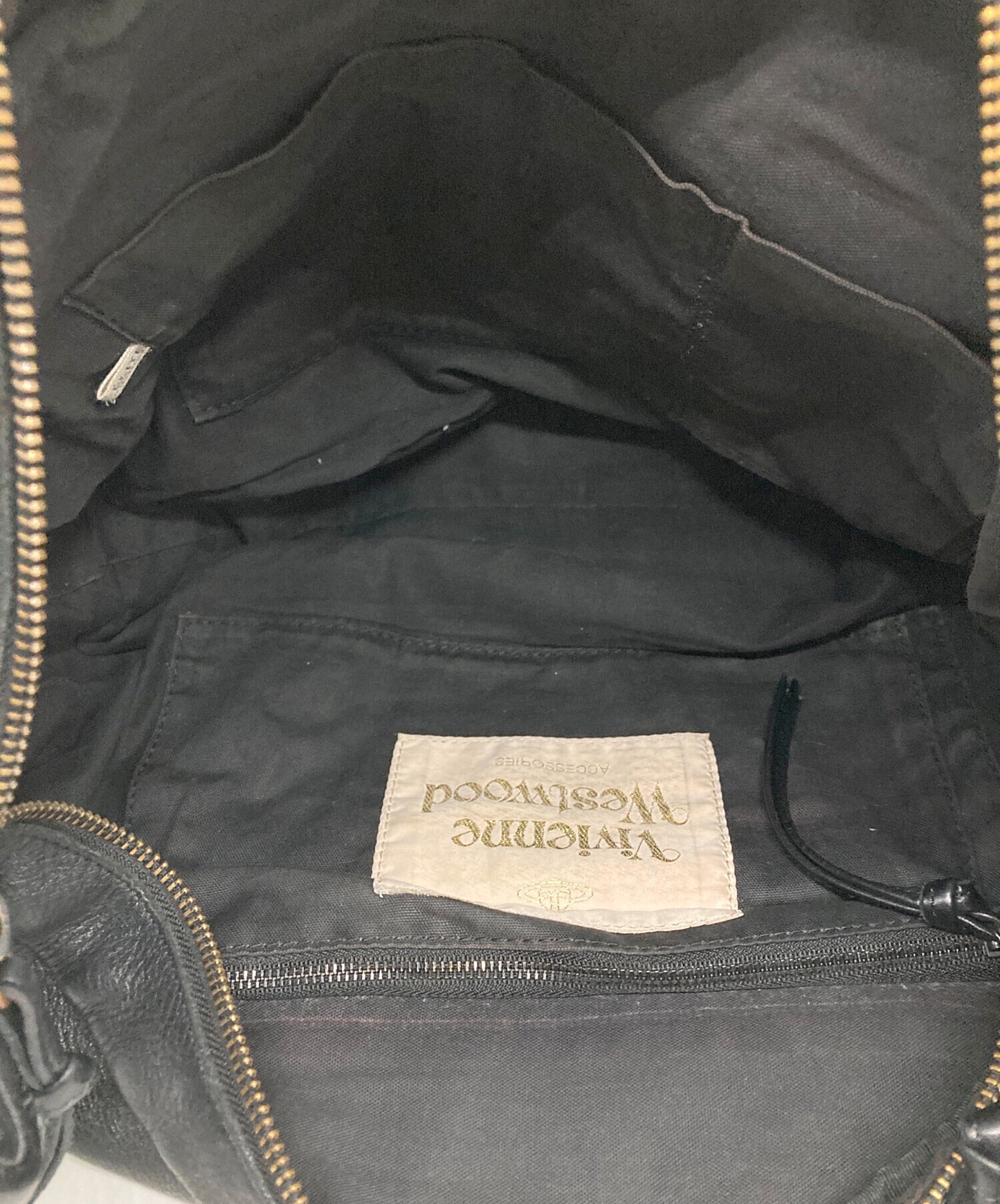 [Pre-owned] Vivienne Westwood Mini orb hardware leather shoulder bag