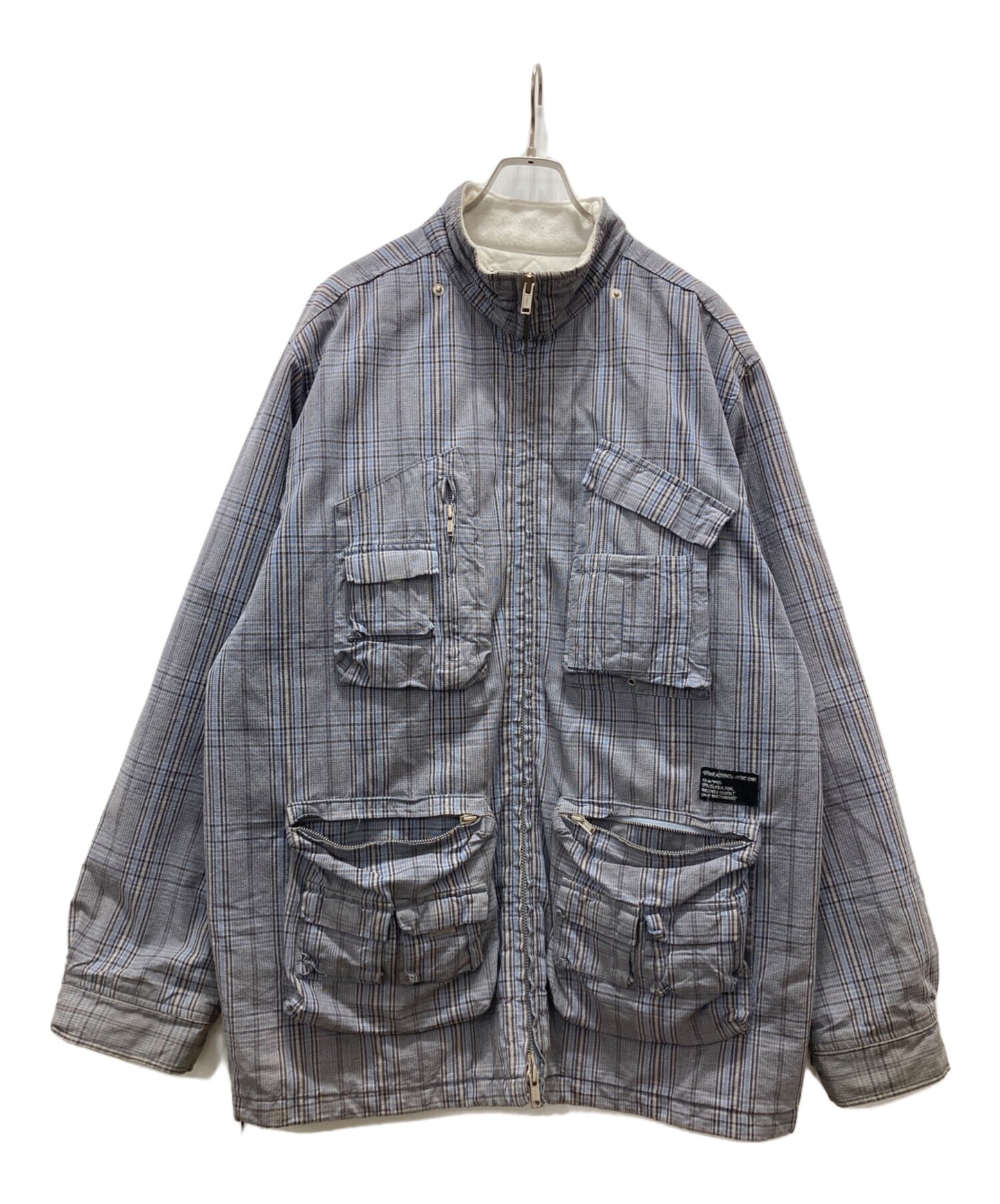 [Pre-owned] stussy Grand Check Hunting Jacket