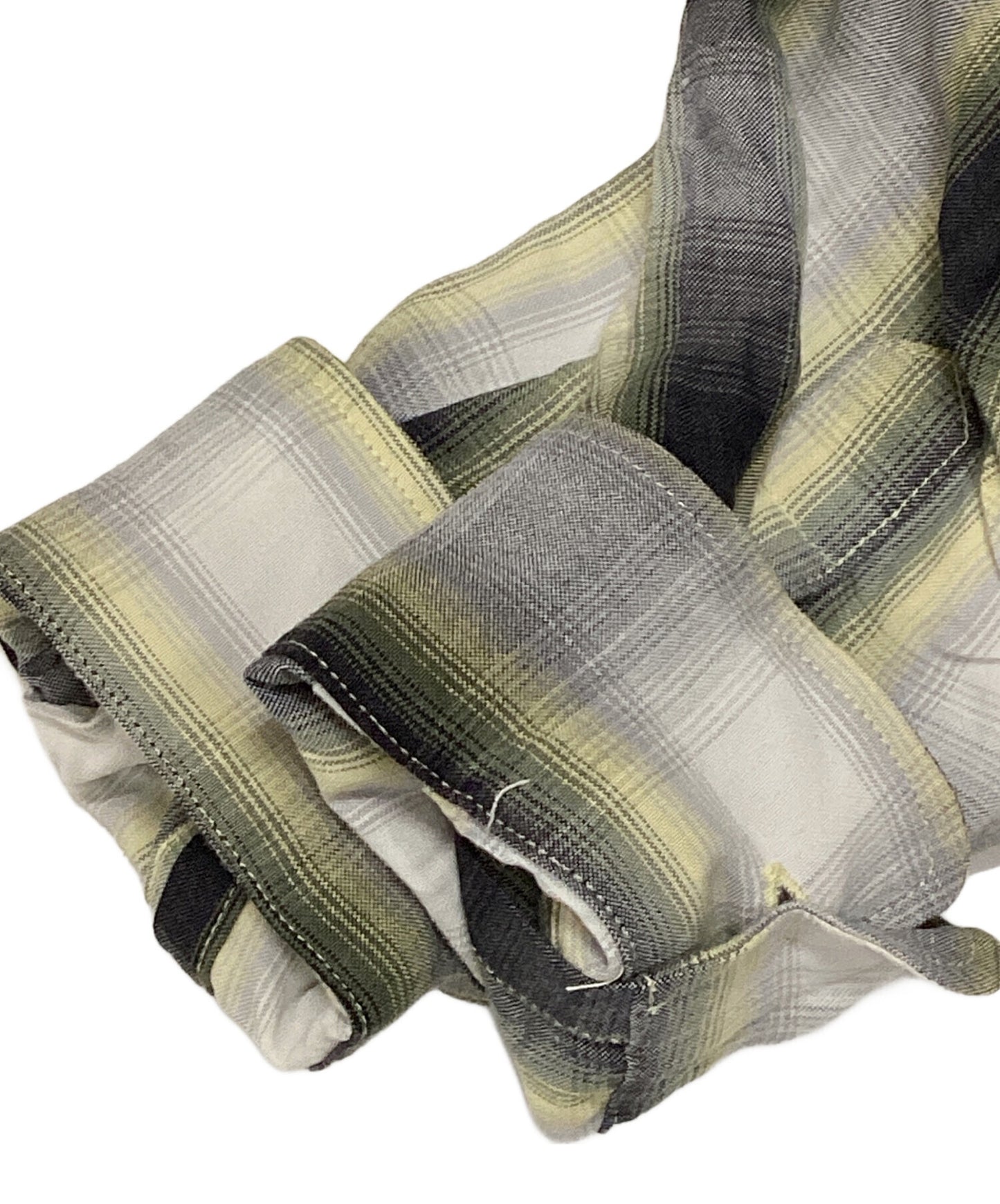 [Pre-owned] WACKO MARIA Ombre rayon open collar shirt, long sleeve shirt