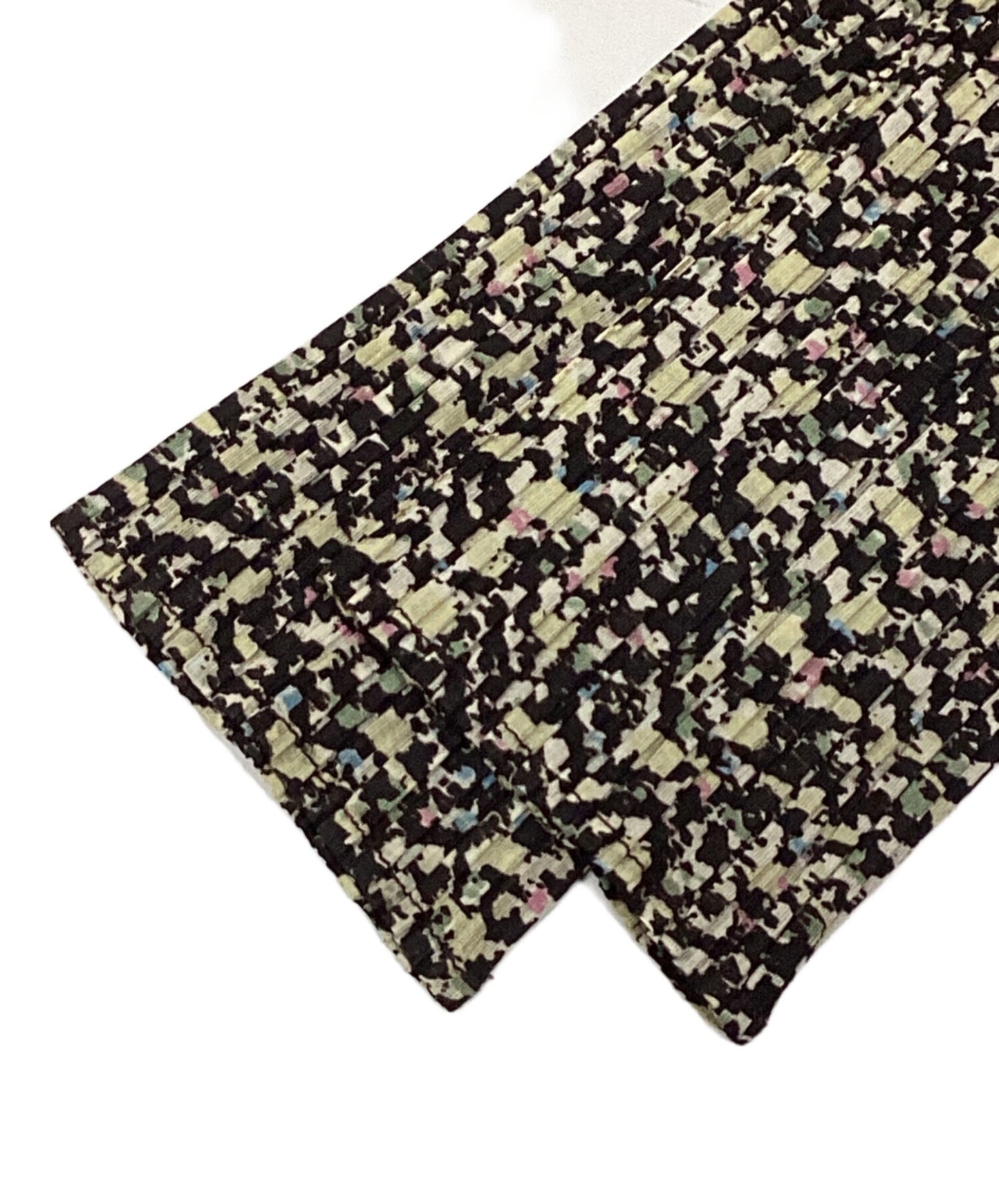 [Pre-owned] PLEATS PLEASE Pleated blouse with all-over pattern Blouse PP74-JK725