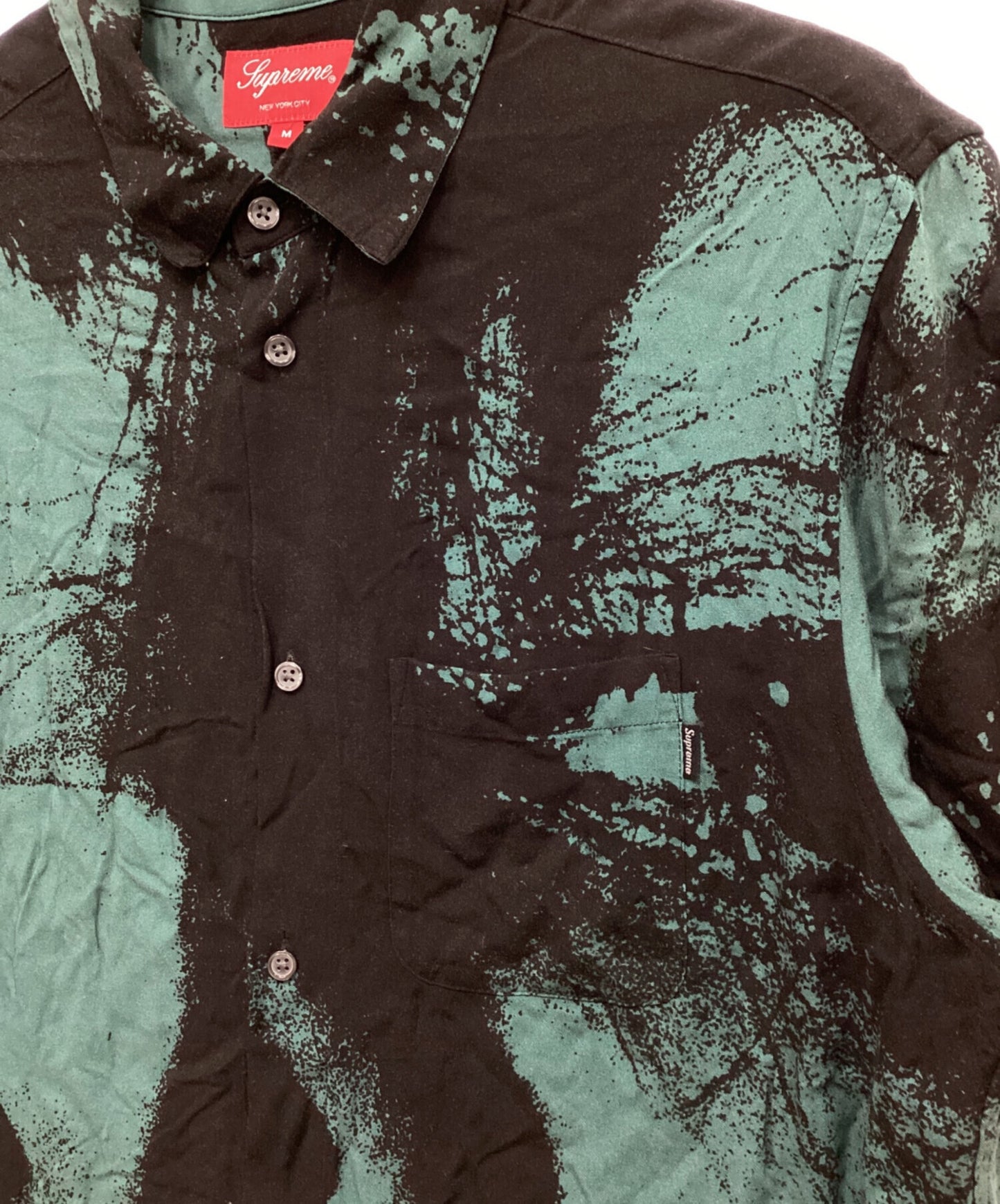 [Pre-owned] SUPREME My Bloody Valentine Rayon S/S Shirt