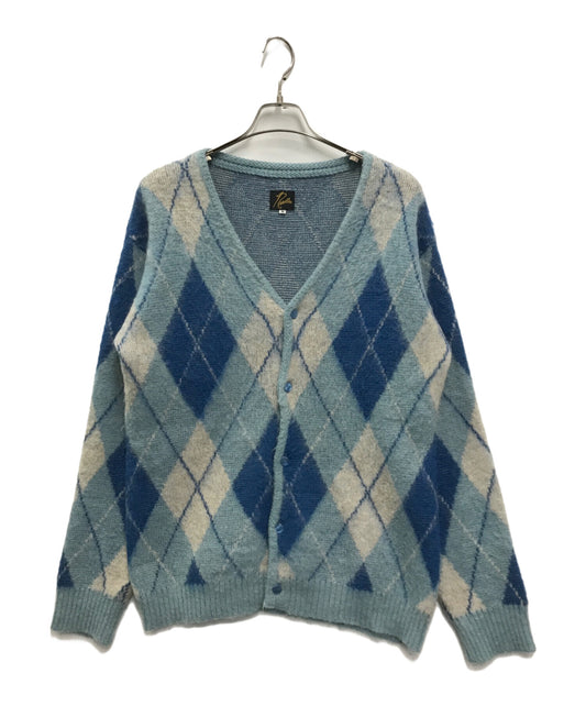[Pre-owned] Needles Mohair Cardigan Argyle LQ271